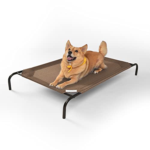 Coolaroo The Original Cooling Elevated Dog Bed,...