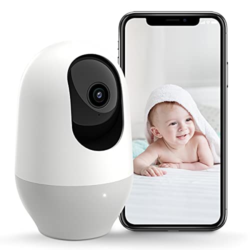 nooie Baby Monitor, WiFi Pet Camera Indoor,...