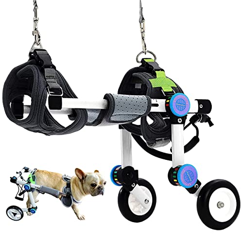 HobeyHove Adjustable Dog Cart/Wheelchair,Fordable...