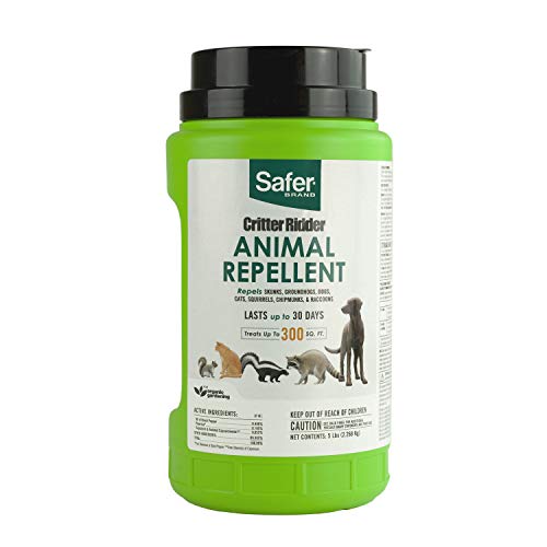 Safer 5929 Critter Ridder Animal Repellent...
