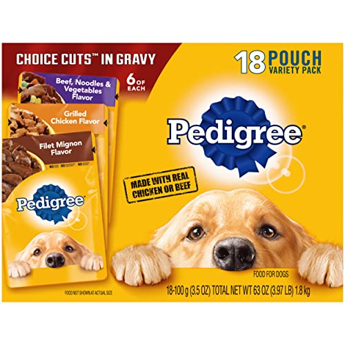 PEDIGREE CHOICE CUTS in Gravy Adult Soft Wet Meaty...