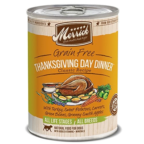 Merrick Classic Grain Free Thanksgiving Day Dinner Canned Dog Food
