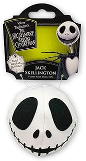 Hyper Pet Disney’s The Nightmare Before Christmas Jack Skellington Dog Ball with Squeaker