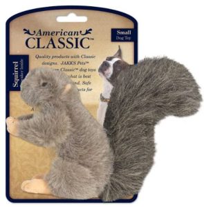 American Classic Squirrel- toys for dogs that chew