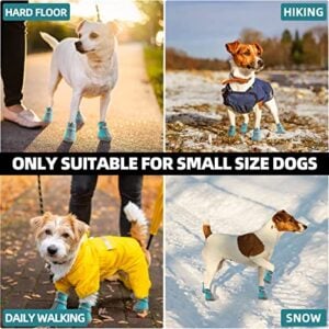 Breathable Dog Hiking Shoes by JZXOIVA