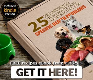 Free 25 Homemade Dog Food Recipes eBook