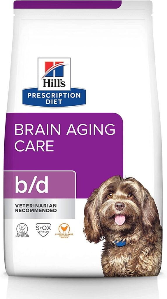 Dog Dementia Diet: Hill's Prescription Diet bd Brain Aging Care