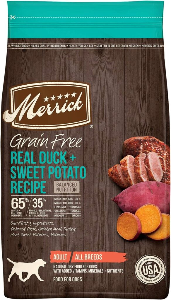 Merrick Grain Free Dry Dog Food Real Duck & Sweet Potato Recipe