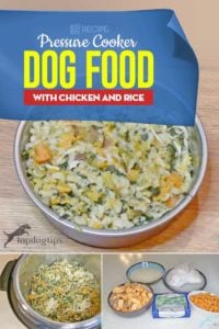 My Favorite Pressure Cooker Dog Food with Chicken and Rice Recipe