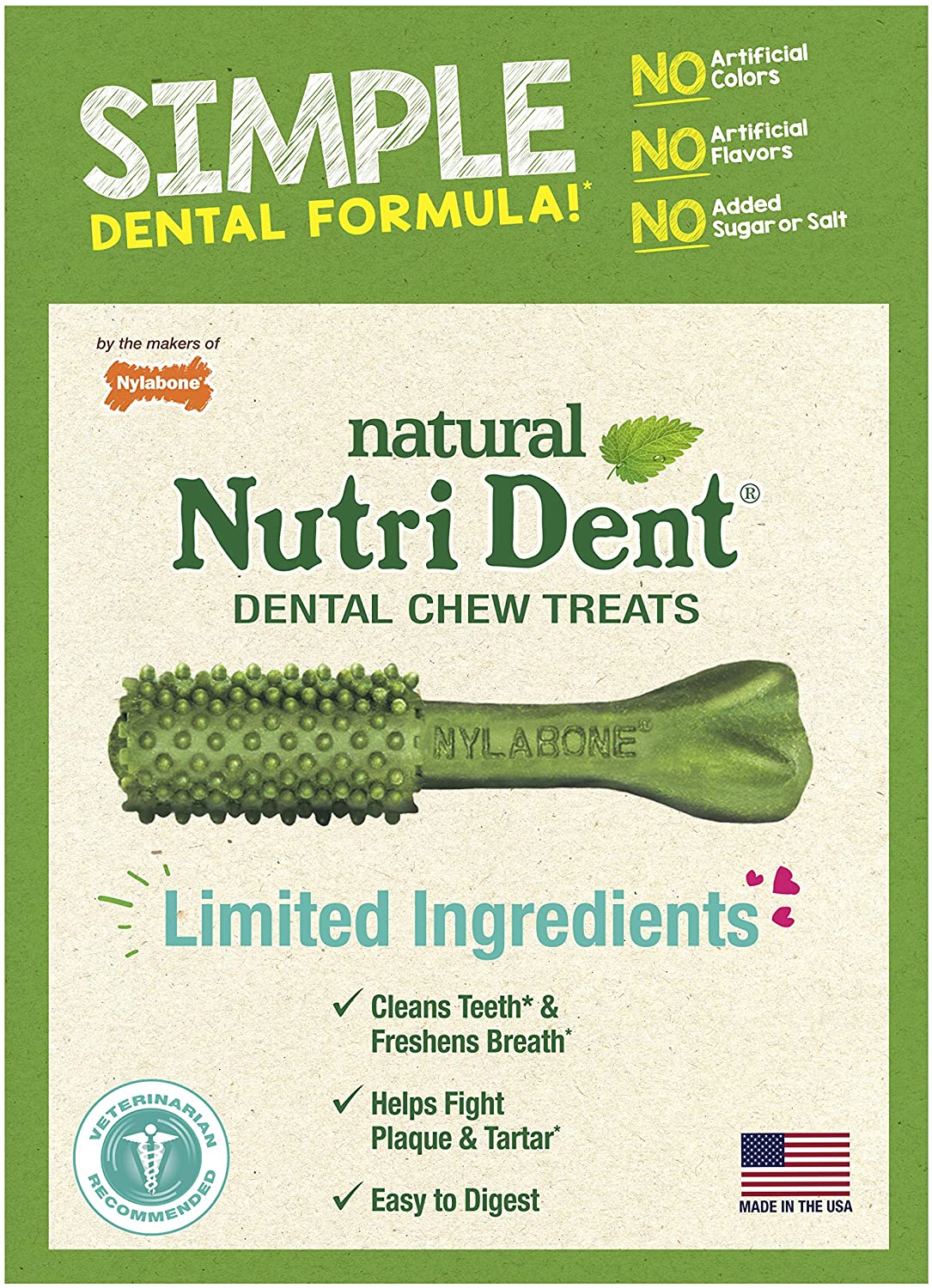 Nylabone Nutri Dent Dental Dog Chews