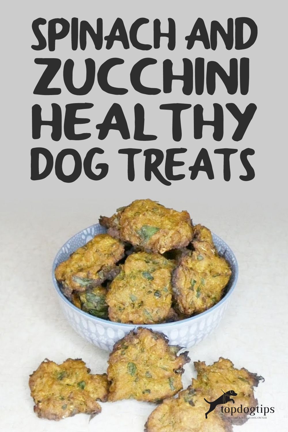 Spinach and Zucchini Healthy Dog Treats