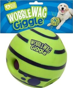 Wobble Wag Giggle Ball toy for Shih Tzus