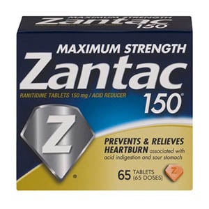 Zantac (Ranitidine) - medication for dogs 